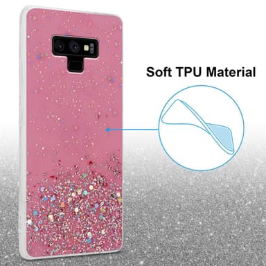 Samsung Galaxy NOTE 9 Skal Fodral Case (Rose)