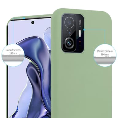 Skal Xiaomi 11T / 11T PRO Fodral Case (Grön)