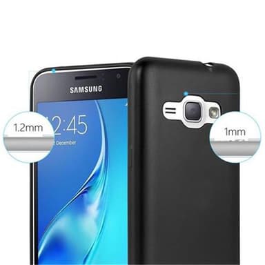 Skal Samsung Galaxy J1 2016 Fodral Case (Svart)