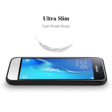 Skal Samsung Galaxy J1 2016 Fodral Case (Svart)