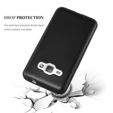 Skal Samsung Galaxy J1 2016 Fodral Case (Svart)