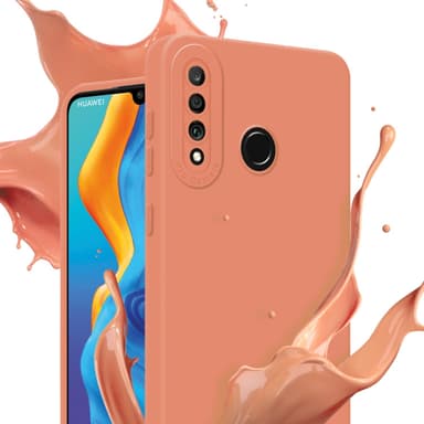 Huawei P30 LITE Skal Fodral Case (Orange)