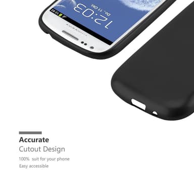 Skal Samsung Galaxy S3 / S3 NEO Fodral Case (Svart)