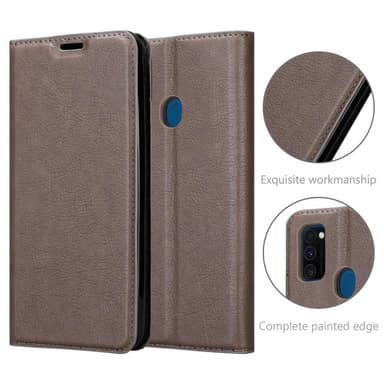Samsung Galaxy M21 / M30s Skal Fodral Case (Brun)