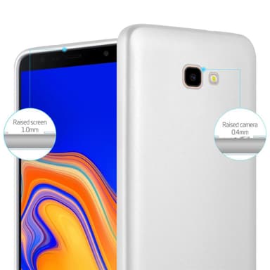 Skal Samsung Galaxy J4 PLUS Fodral Case (Silver)