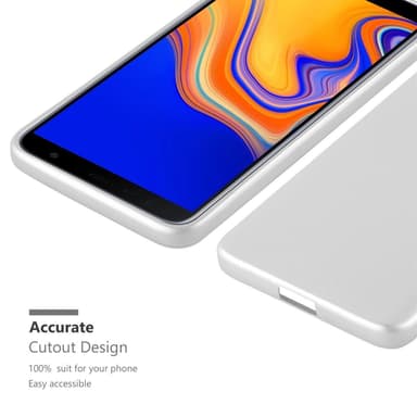 Skal Samsung Galaxy J4 PLUS Fodral Case (Silver)