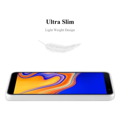 Skal Samsung Galaxy J4 PLUS Fodral Case (Silver)