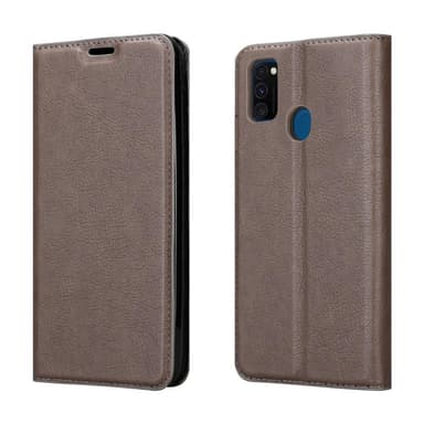Samsung Galaxy M21 / M30s Skal Fodral Case (Brun)