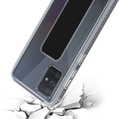 Samsung Galaxy A71 4G Skal Fodral Case (Svart)