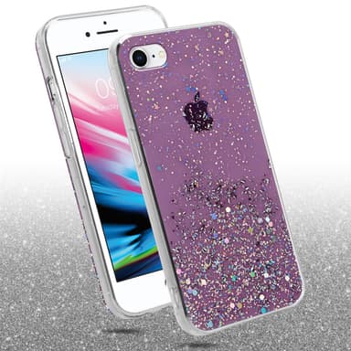iPhone 7 / 7S / 8 / SE 2020 Skal Fodral Case (Lila)