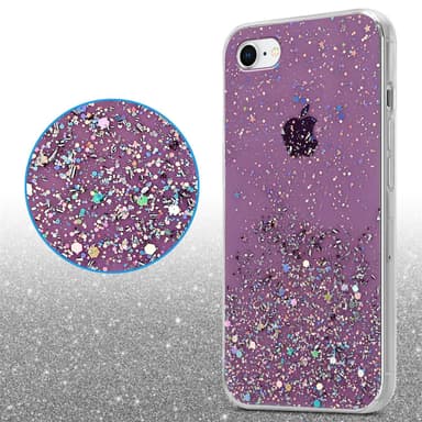 iPhone 7 / 7S / 8 / SE 2020 Skal Fodral Case (Lila)