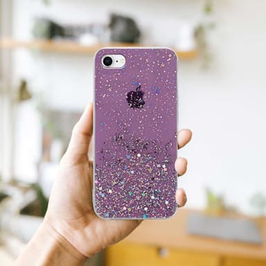 iPhone 7 / 7S / 8 / SE 2020 Skal Fodral Case (Lila)