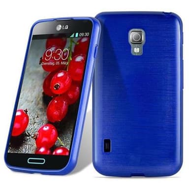 LG L7 II (2. SIM) Skal Fodral Case (Blå)