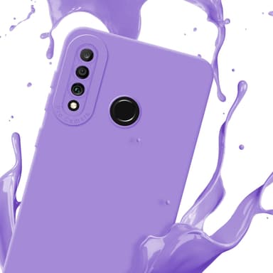 Huawei P30 LITE Skal Fodral Case (Lila)