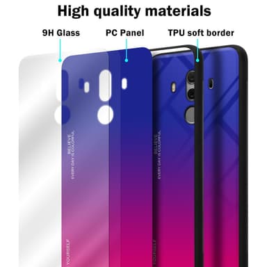 Huawei MATE 10 PRO Skal Fodral Case (Svart)