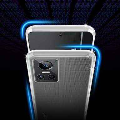 Realme GT Neo 3 Skal Fodral Case (Transparent)