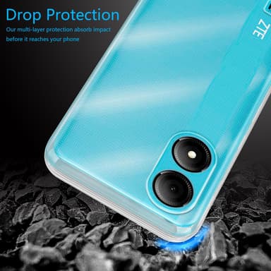 ZTE Blade A33S Skal Fodral Case (Genomskinlig)