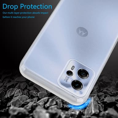 Motorola Moto G13 / G23 Skal Fodral Case (Genomskinlig)