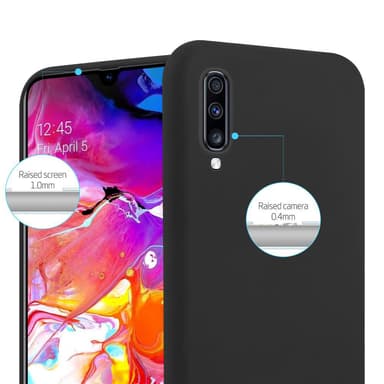 Skal Samsung Galaxy A70 / A70s Fodral Case (Svart)