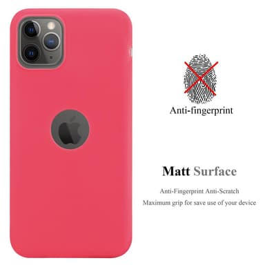 Skal iPhone 11 PRO MAX Fodral Case (Röd)