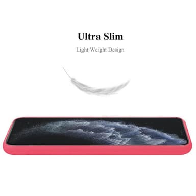 Skal iPhone 11 PRO MAX Fodral Case (Röd)