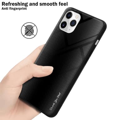 iPhone 11 PRO MAX Skal Fodral Case (Svart)
