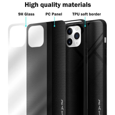 iPhone 11 PRO MAX Skal Fodral Case (Svart)