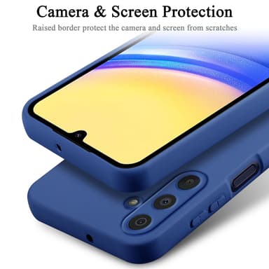 Samsung Galaxy A15 Skal Fodral Case (Blå)