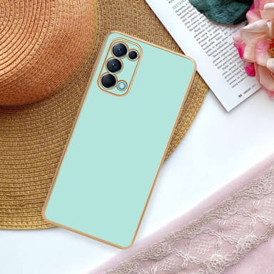 Oppo FIND X3 LITE Skal Fodral Case (Grön)