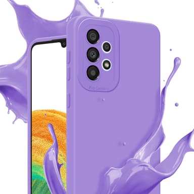 Samsung Galaxy A33 5G Skal Fodral Case (Lila)