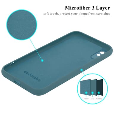Xiaomi RedMi 9A / RedMi 9AT Skal Fodral Case (Grön)