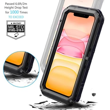 iPhone 11 Skal Fodral Case (Svart)