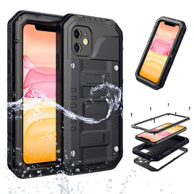iPhone 11 Skal Fodral Case (Svart)