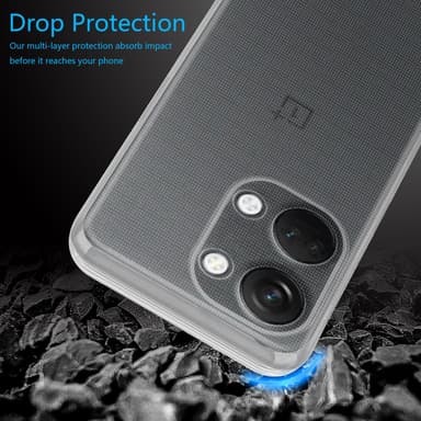 OnePlus Nord 3 5G Skal Fodral Case (Genomskinlig)