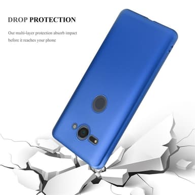 Skal Sony Xperia XZ2 COMPACT Fodral Case (Blå)