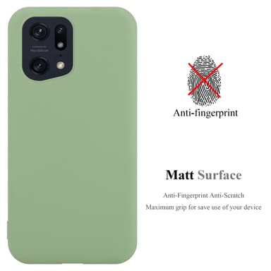 Skal Oppo FIND X5 PRO Fodral Case (Grön)