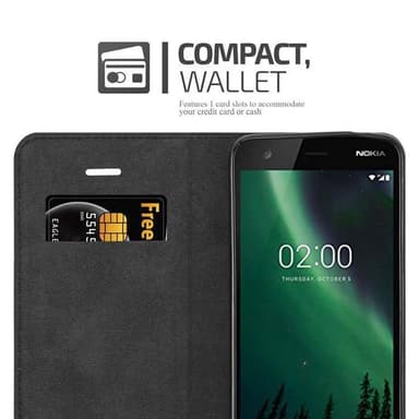 Nokia 2 2017 Skal Fodral Case (Svart)