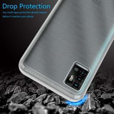 ZTE Blade A71 Skal Fodral Case (Genomskinlig)