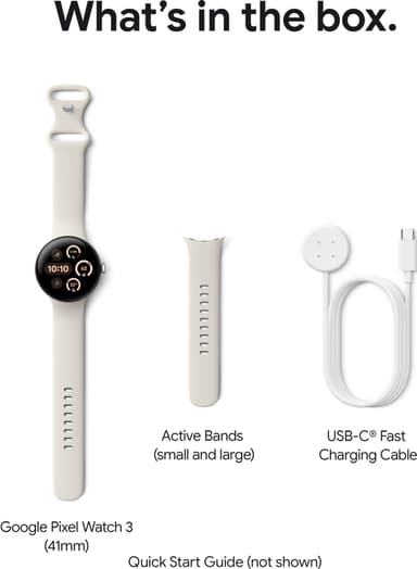 Google Pixel Watch 3 41mm Wi-Fi (champagneguld)