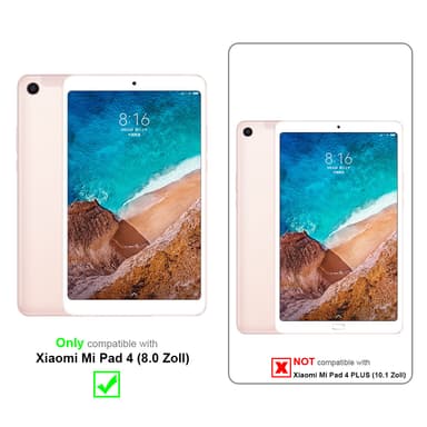 Xiaomi Mi Pad 4 (8.0 tum) Skal Fodral Case (Rosa)