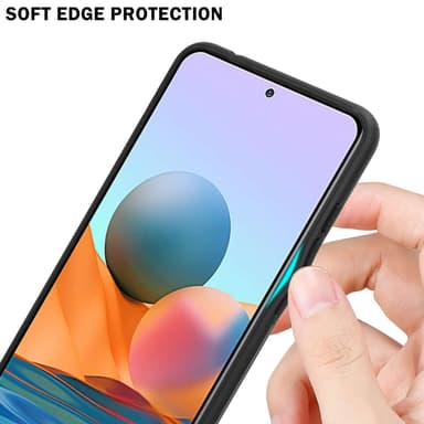 Xiaomi RedMi NOTE 10 PRO Skal Fodral Case (Svart)
