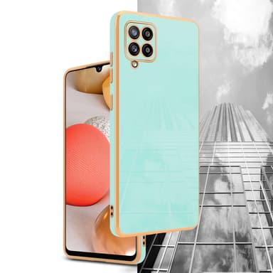 Samsung Galaxy A42 5G / M42 5G Skal Fodral Case (Grön)