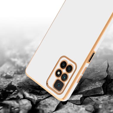 Xiaomi RedMi 10 Skal Fodral Case (Vit)