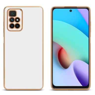 Xiaomi RedMi 10 Skal Fodral Case (Vit)