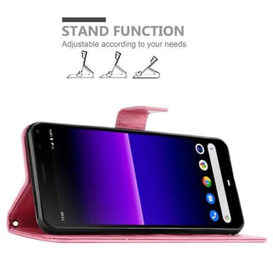 Sony Xperia 8 Plånboksfodral Skal (Rosa)