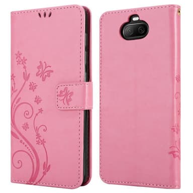Sony Xperia 8 Plånboksfodral Skal (Rosa)