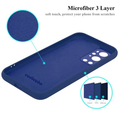 OnePlus 9 PRO Skal Fodral Case (Blå)