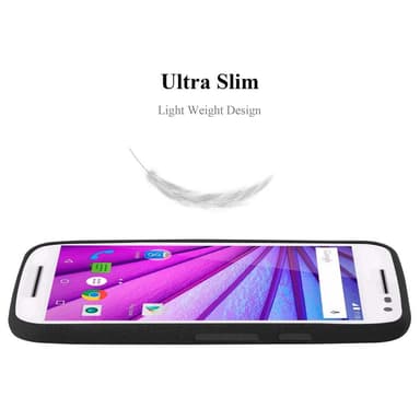 Skal Motorola MOTO G3 Fodral Case (Svart)