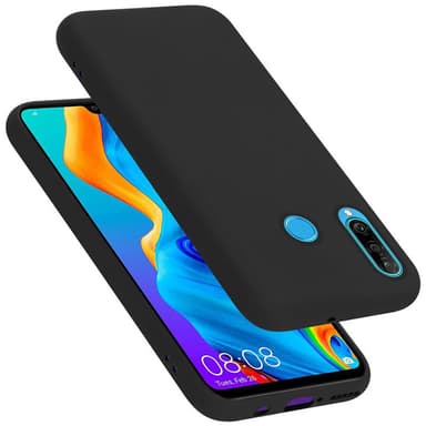Huawei P30 LITE Skal Fodral Case (Svart)