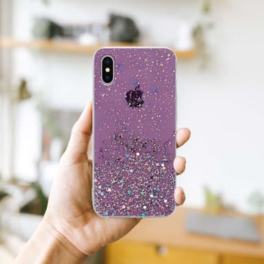 iPhone XS MAX Skal Fodral Case (Lila)